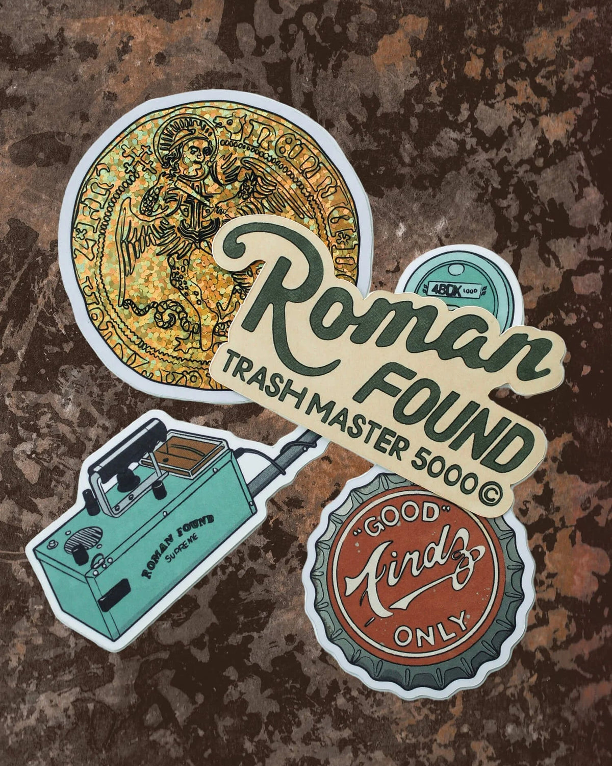 TRASHMASTER STICKER PACK
