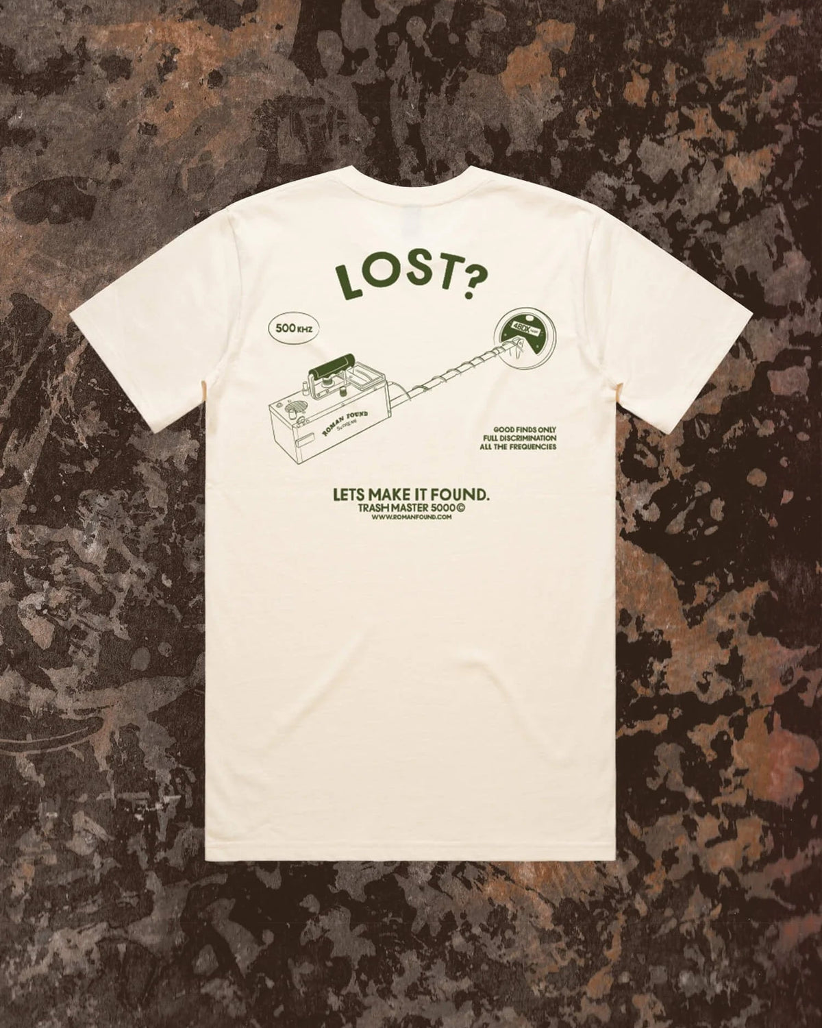 TRASHMASTER T-SHIRT | CREAM