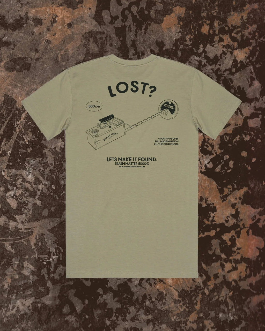 TRASHMASTER T-SHIRT | LIGHT KHAKI